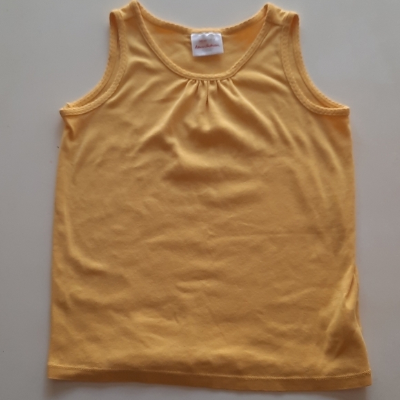 Hanna Andersson 10 (140) yellow tank top - Picture 1 of 8